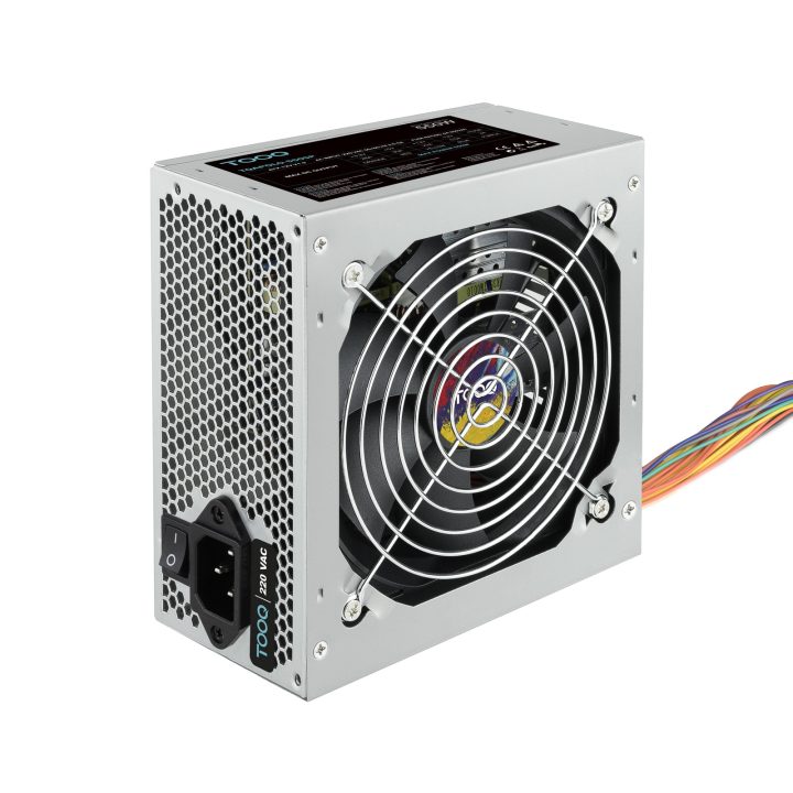 TooQ TQAPOLO-550SP 550 W 20+4 pin ATX ATX Silver Power Supply Unit