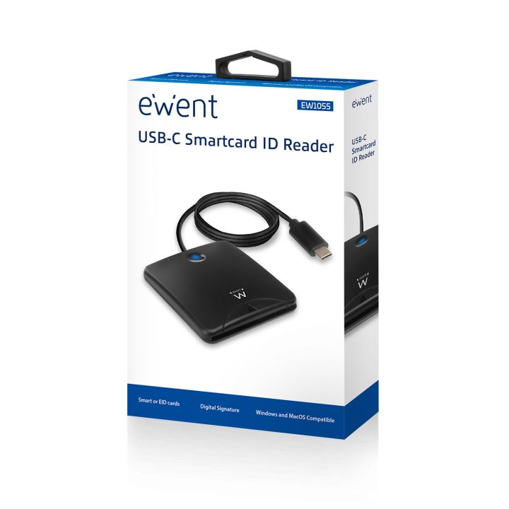 Ewent EW1055 lector de tarjeta inteligente Interior USB USB 3.2 Gen 1…