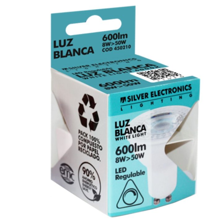 Lâmpada LED regulável Silver electronics dicroica…