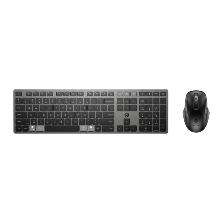 HP 720 Rechargeable Multi-Device Wireless Keyboard and Mouse Combo