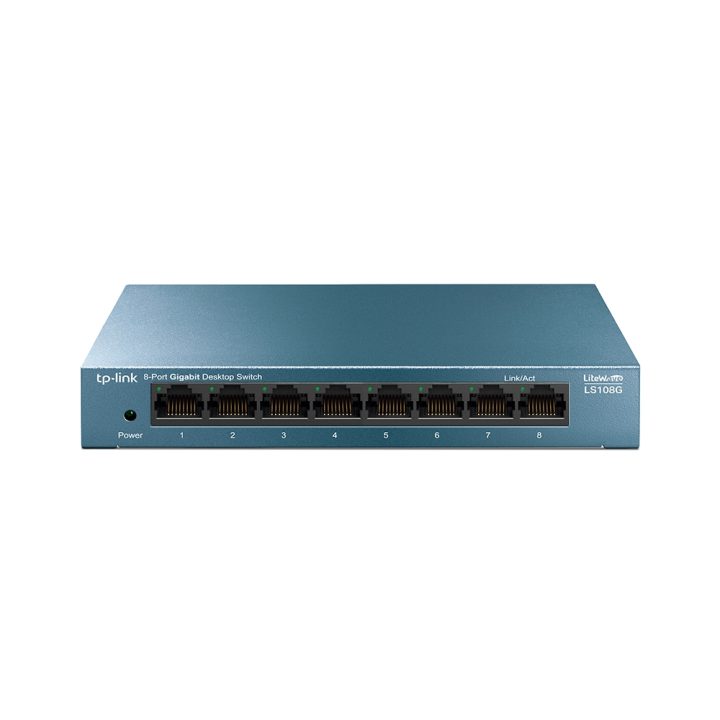 TP-Link LS108G Unmanaged Gigabit Ethernet (10/100/1000) Blue