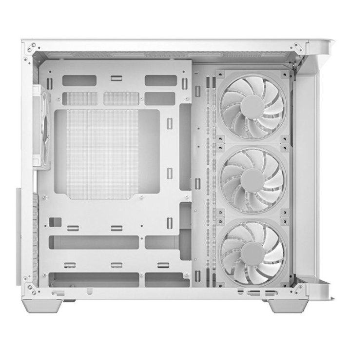 Deepcool CG530U 4f ATX ARGB Gaming PC Case Tempered Glass White…