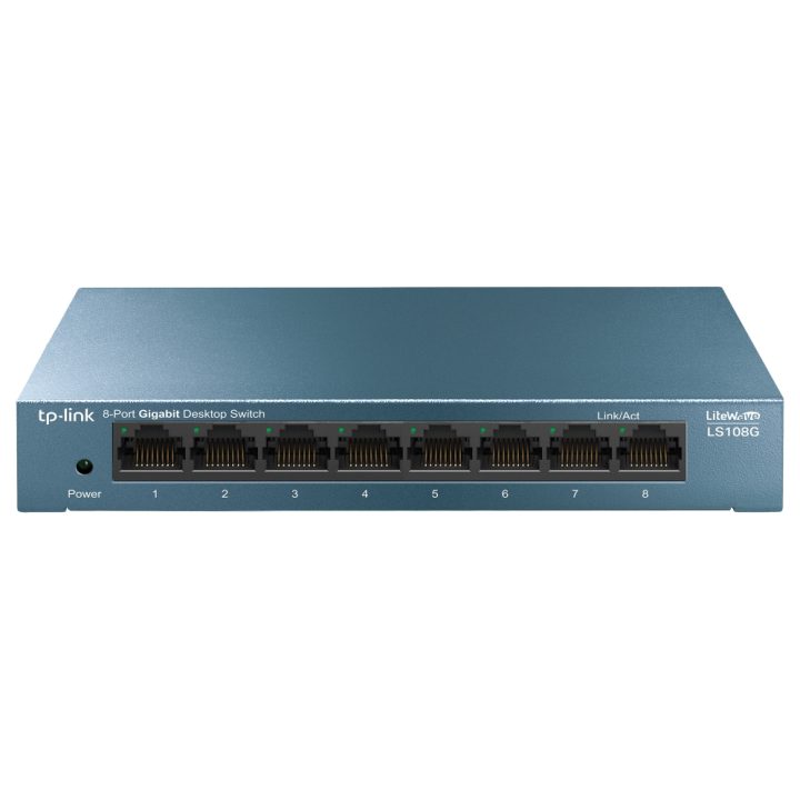 TP-Link LS108G Unmanaged Gigabit Ethernet (10/100/1000) Blue