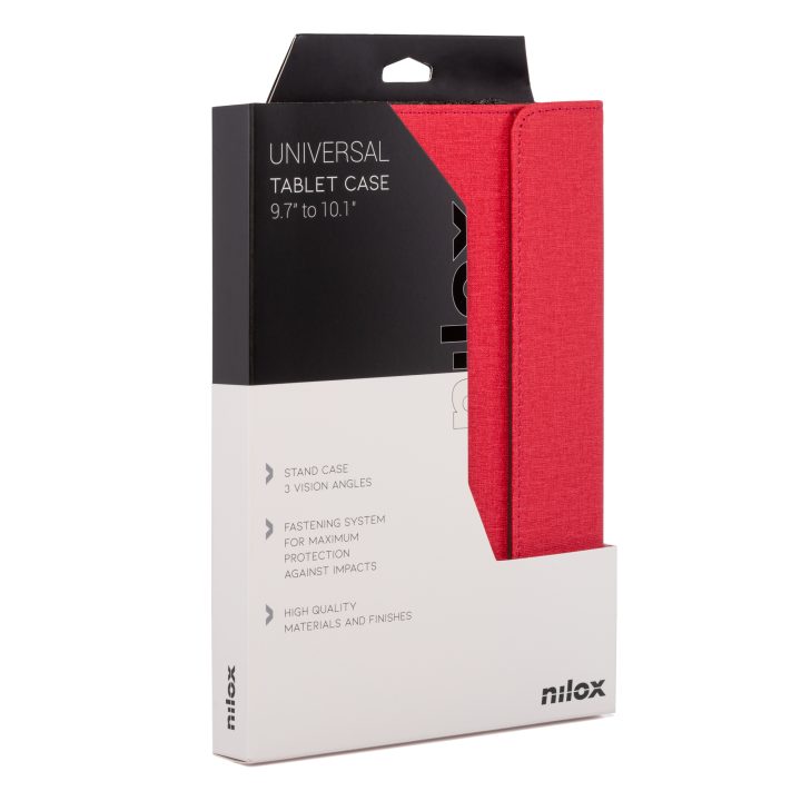 Nilox FUNDA UNIVERSAL TABLET DE 9,7" 10.5" ROJA
