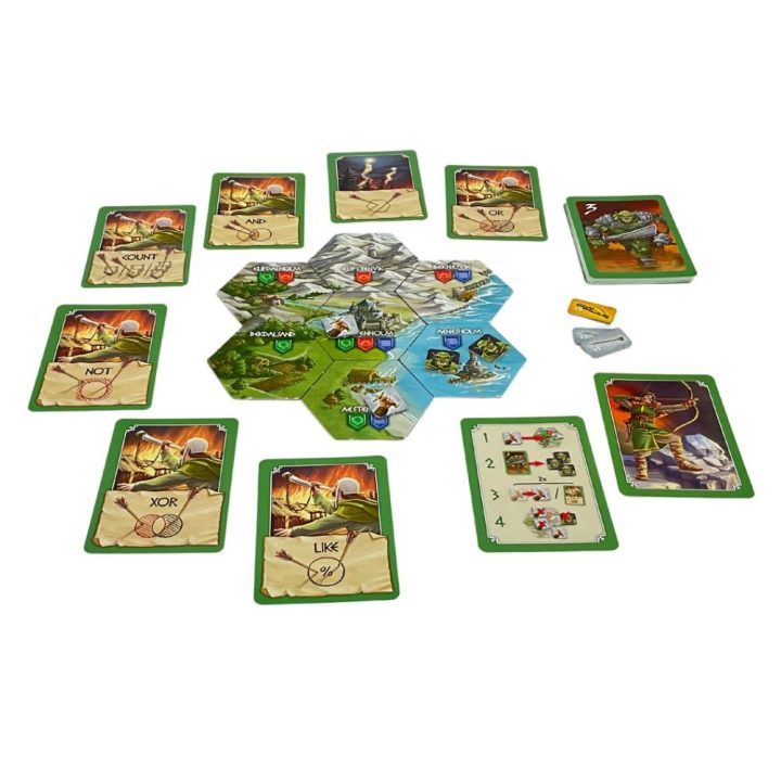Jogo de tabuleiro compus arqueras de nand (567951)