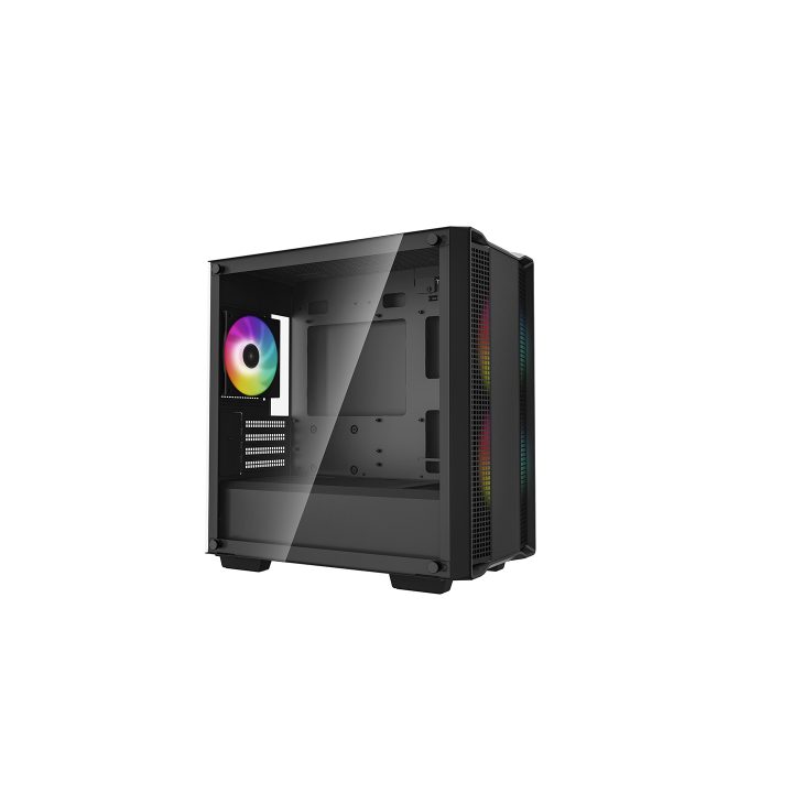 Gabinete PC gaming Deepcool CC360 preto m-ATX 1 x USB 3.0 1 x USB 2.0…