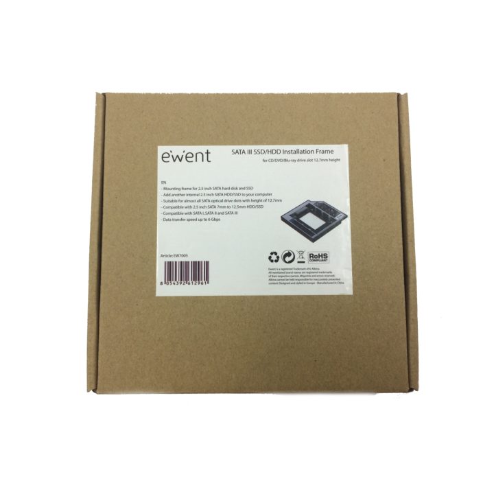 Ewent EW7005 Universal Computer Case Part Hard Drive Enclosure