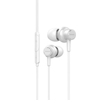 Aiwa ESTM-500WT In-Ear Headphones 3.5mm Jack White