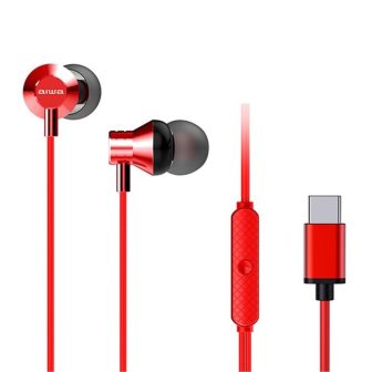 Auscultadores Aiwa estm-50USB-c-rd USB-C vermelho
