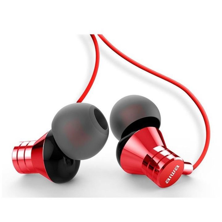 Aiwa ESTM-50USB-C-RD USB-C Red In-Ear Headphones