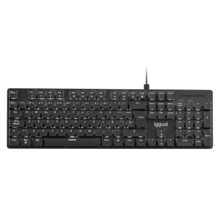 iggual CK-MECHA-105T Black USB Mechanical Keyboard