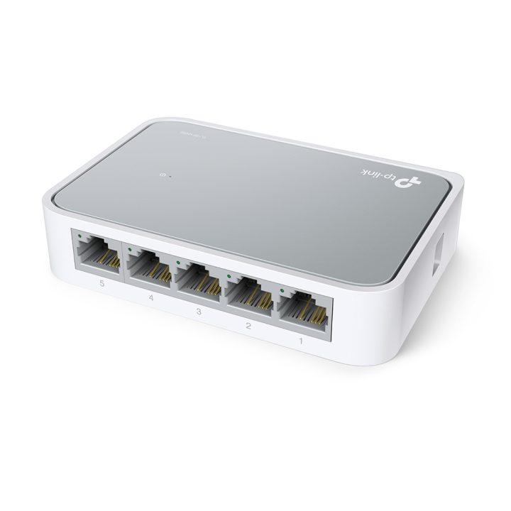 TP-Link TL-SF1005D Gerido Fast Ethernet (10/100) Branco