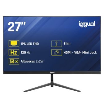 Monitor iggual ML27SMM 27" Full HD 120 Hz IPS