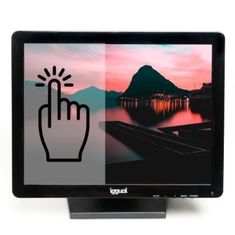 iggual Táctil Resistivo 15" 1024 x 768 75 Hz