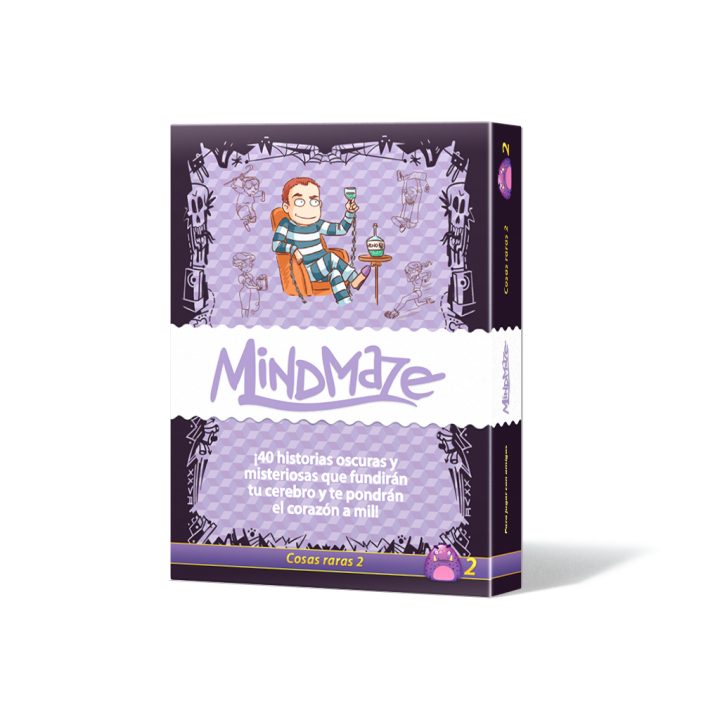 Asmodee Jogo de mesa Mind Maze: Coisas Estranhas 2 PEGI 14 (EEMGMM08)