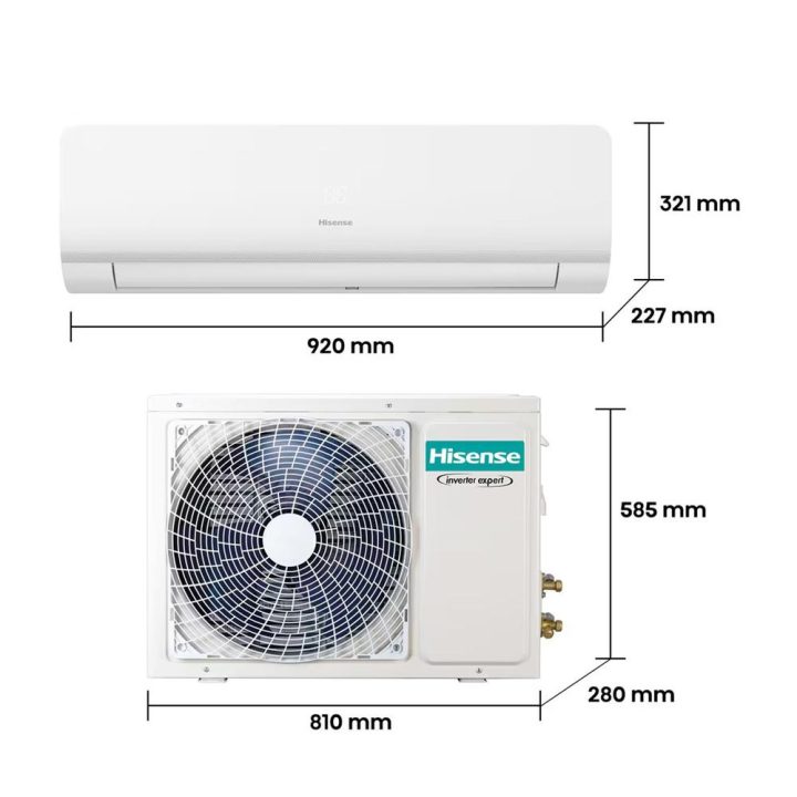 Hisense KC50XS1G Sistema split Blanco
