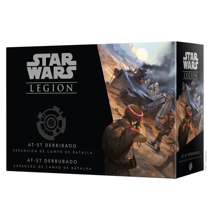 Asmodee Jogo de tabuleiro Star Wars Legion: AT-ST abatido PEGI 14…