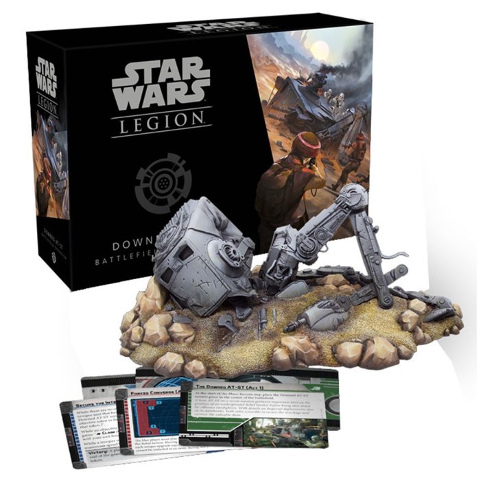 Asmodee Board Game Star Wars Legion: Downed AT-ST PEGI 14 (SWL30ES)