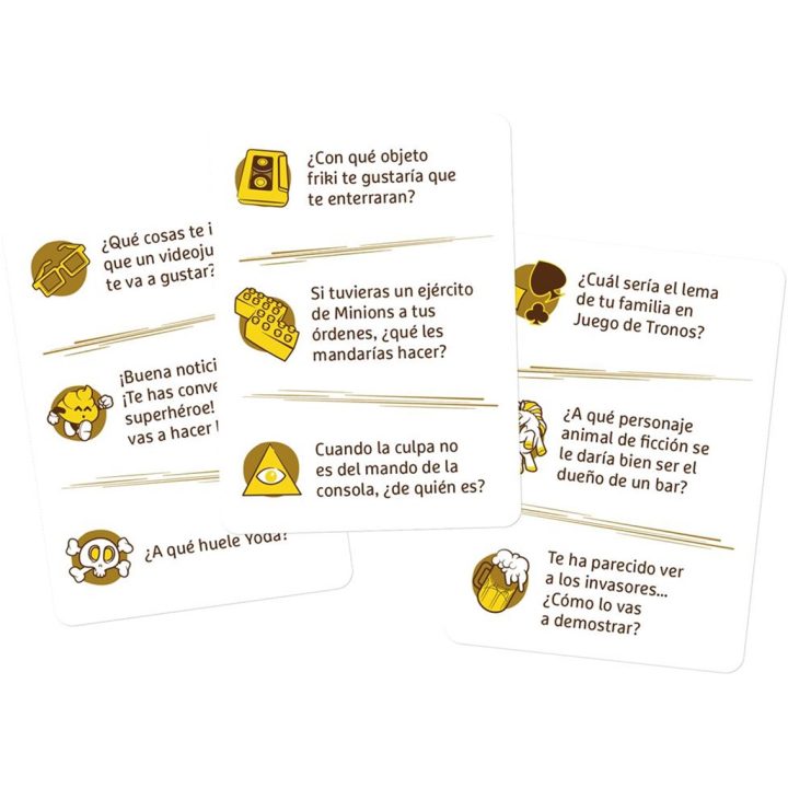 Jogo de tabuleiro Asmodee Perguntas de Merda Geek PEGI 16 (EELDCQ02)