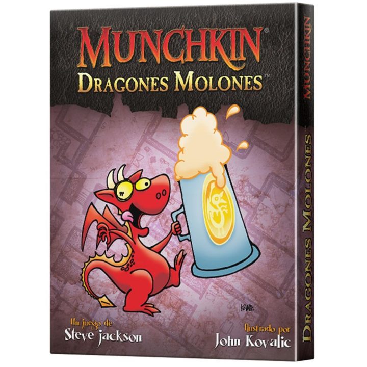 Asmodee Jogo de tabuleiro Munchkin Dragões Molones PEGI 10 (EESJMU83)