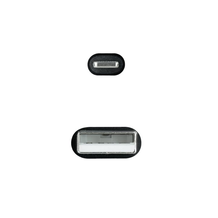 Nanocable Cabo Lightning para USB 2.0, Lightning/M -USB A/M, Preto, 1…