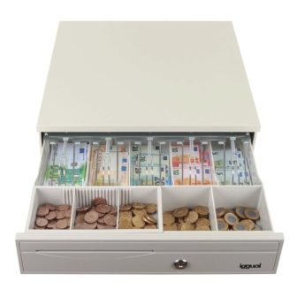 iggual IRON-30W Cash Drawer 42cm 5+5 White