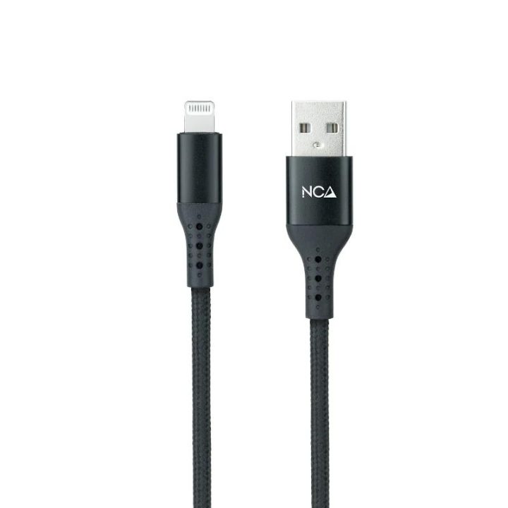 Nanocable Lightning to USB 2.0 Cable, Lightning/M - USB A/M, Black, 1…