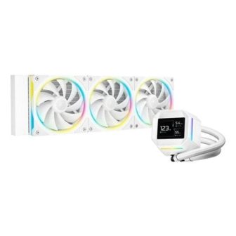 Kit de arrefecimento líquido Deepcool LM360 RGB 3x 120mm branco…