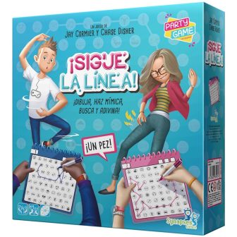 Asmodee Jogo de mesa ¡Sigue a Linha! PEGI 10 (DTL01SP)
