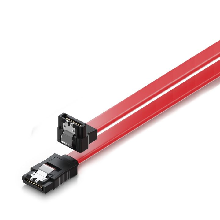 Ewent EC1514 SATA Cable 0.5 m SATA 7-pin Black, Red