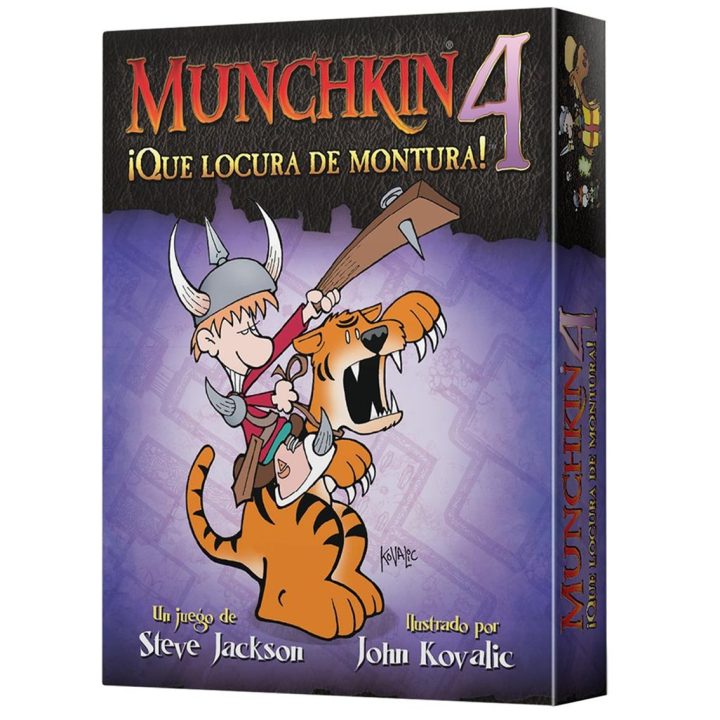 Asmodee Munchkin 4: The Need for Steed board game PEGI 10 (EESJMU04)