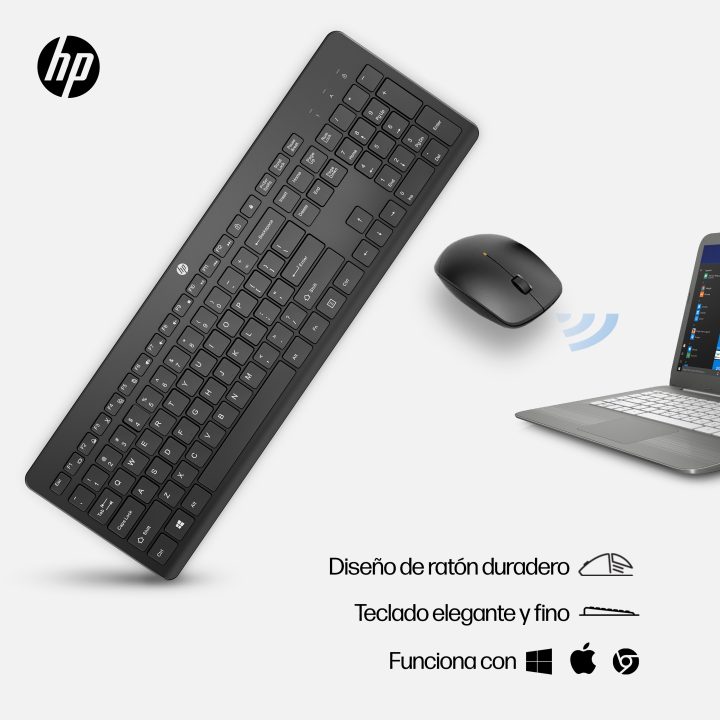 HP 230 Wireless Keyboard and Mouse Combo