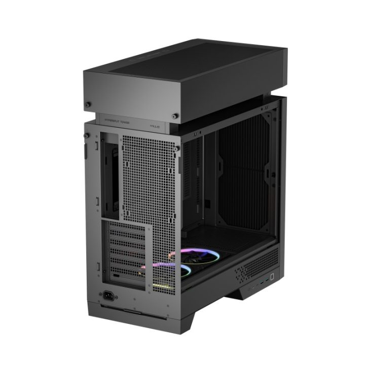 Caja ordenador gaming Deepcool CL660 ATX ARGB cristal templado negra…