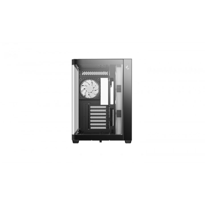 Caixa de PC gaming Deepcool CG530U 4f ATX ARGB vidro temperado preta…