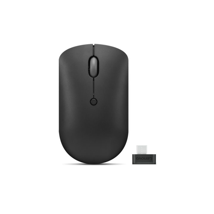 Lenovo 400 rato de escritório ambidestro RF sem fios óptico 2400 DPI