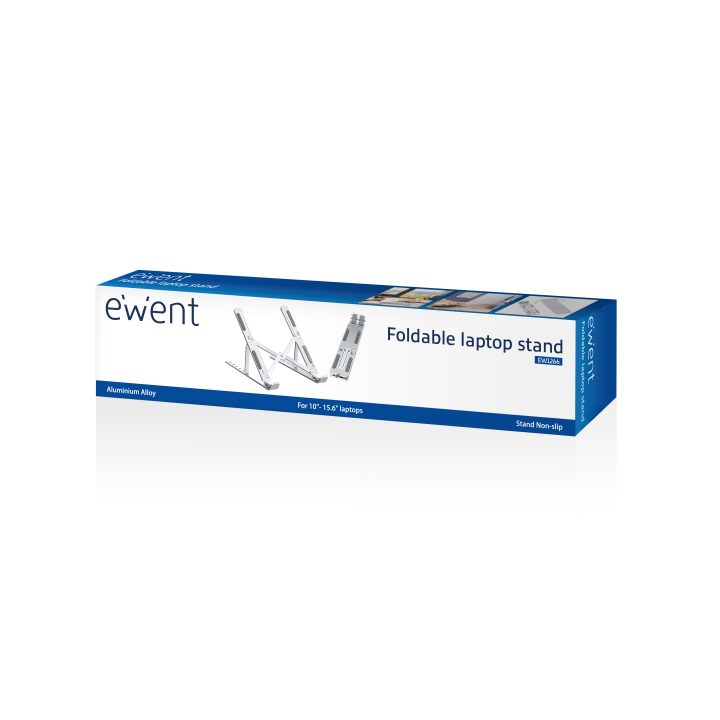 Ewent EW1266 suporte para portátil Prata 15,6"