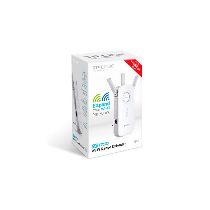 TP-Link RE450 Wi-Fi Range Extender White 10, 100, 1000 Mbit/s
