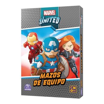 Asmodee Mazos de equipo Marvel united (MUN21ES)