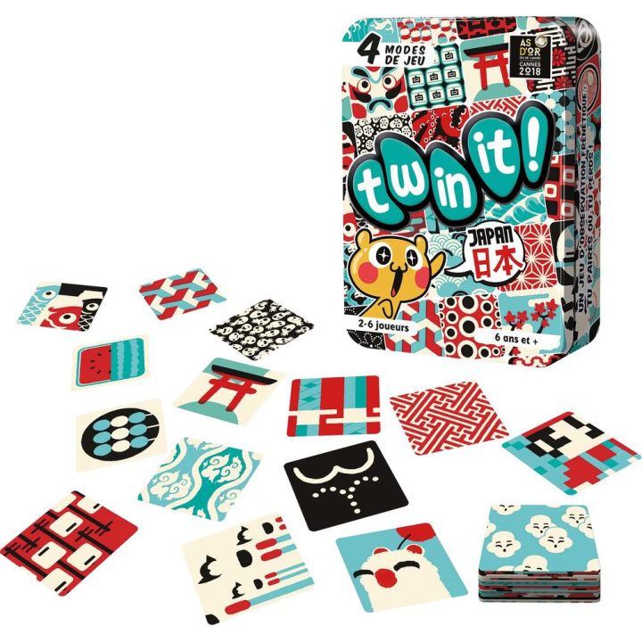 Asmodee Twin It Japan Board Game (CGTIJP02ES)