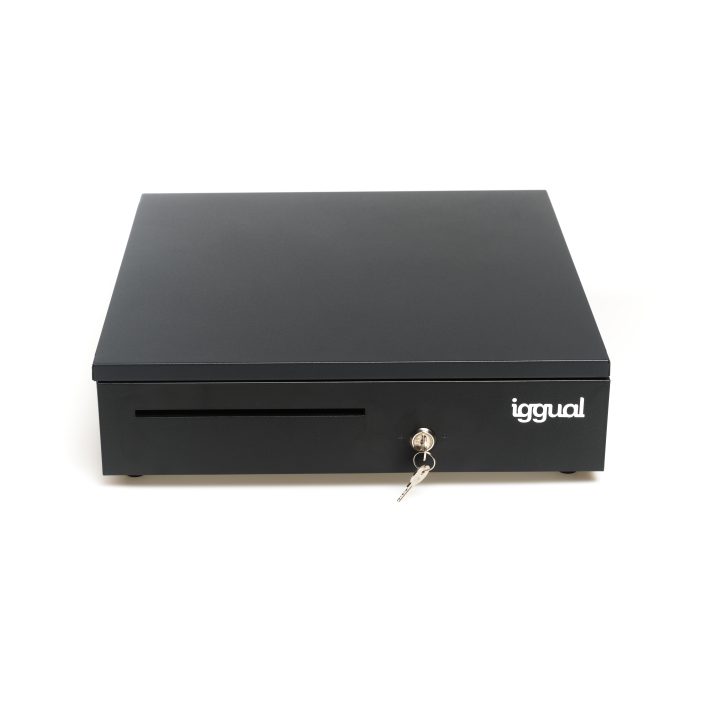 iggual IRON-35 Cash Drawer 42cm 5+6 Black