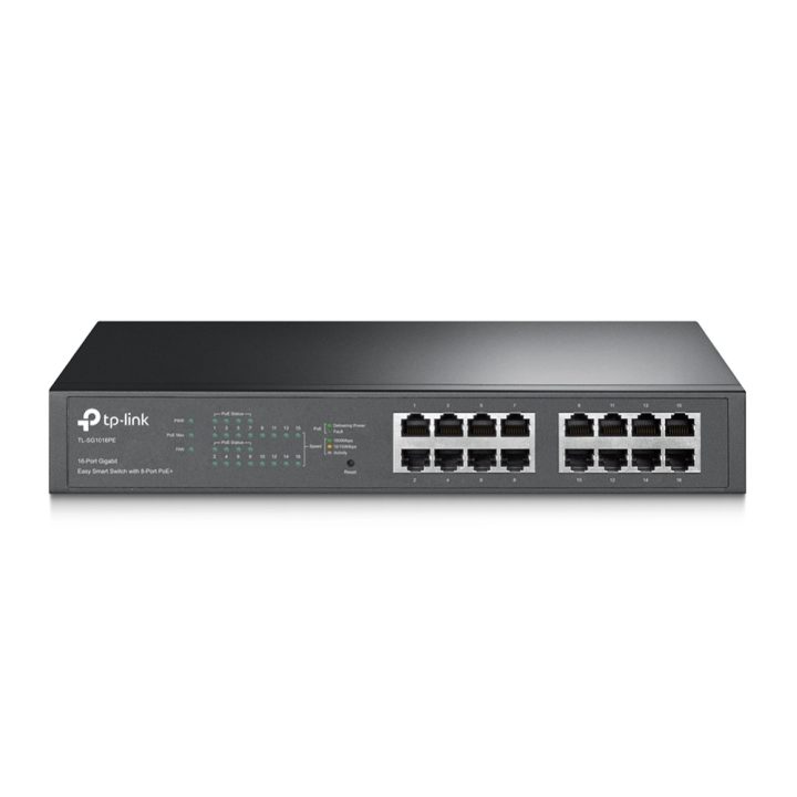 TP-Link TL-SG1016PE Gerido L2 Gigabit Ethernet (10/100/1000) Energia…