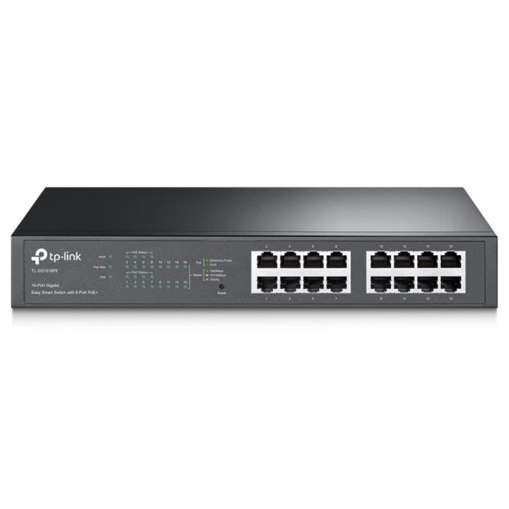 TP-Link TL-SG1016PE Gerido L2 Gigabit Ethernet (10/100/1000) Energia…