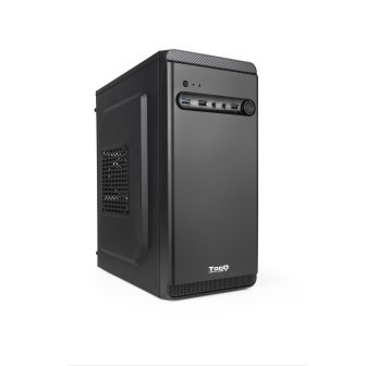 TooQ Caixa Mini-Torre Micro-ATX Preta