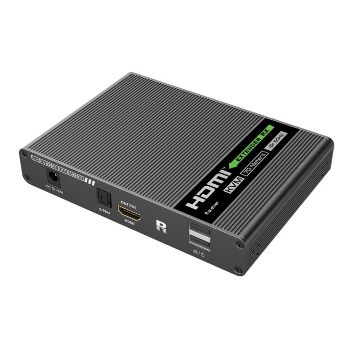 Techly IDATA HDMI-KVM67 KVM Extender Transmitter and Receiver