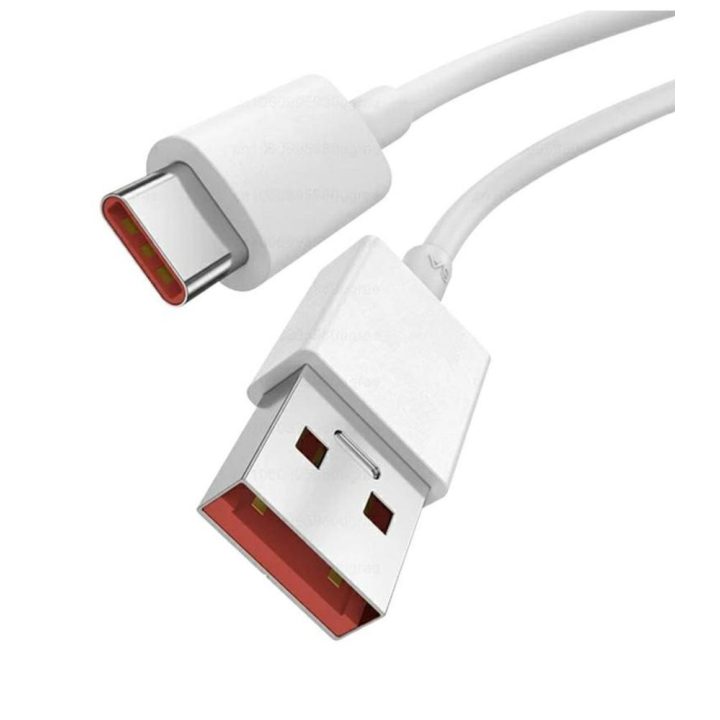 Cable USB-C a USB tipo a Xiaomi 1m-macho-macho-blanco (BHR6032GL)
