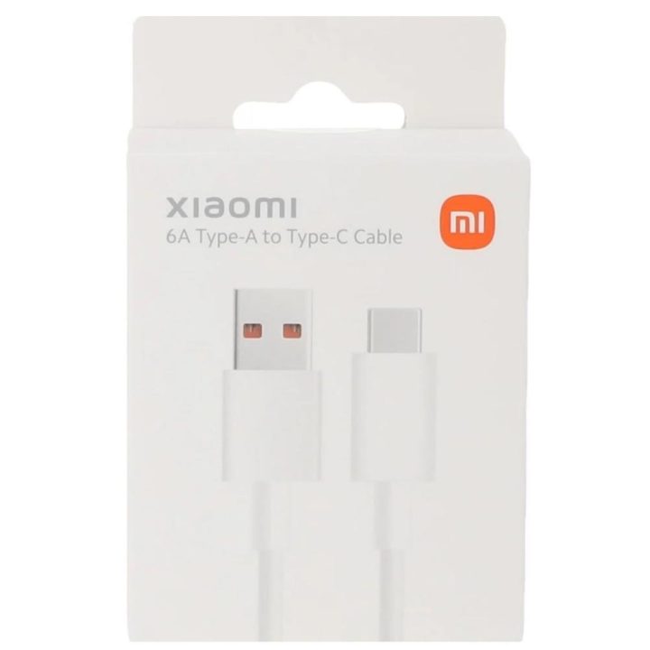 Cable USB-C a USB tipo a Xiaomi 1m-macho-macho-blanco (BHR6032GL)