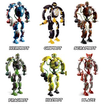 Bandai Red Random Figure Bandai Gigabots (BL61139)