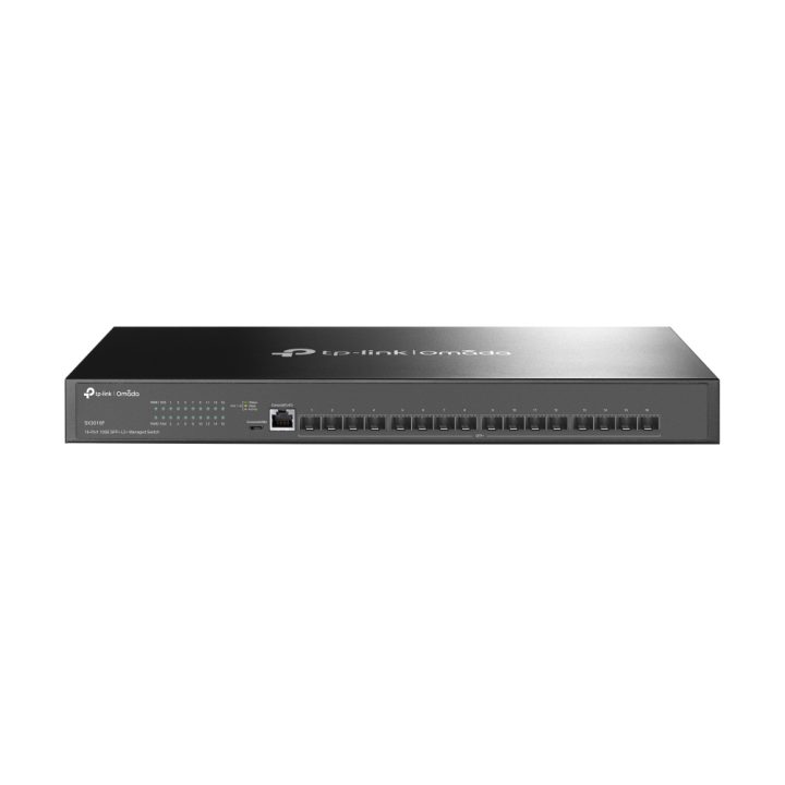 TP-Link Omada SX3016F switch Gerido L2+/L3 Preto