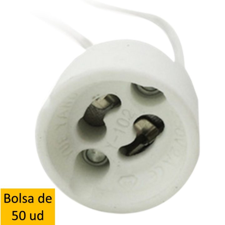 Porta-lâmpadas Silver Electronics para casquilho GU10 230V 15 cm…