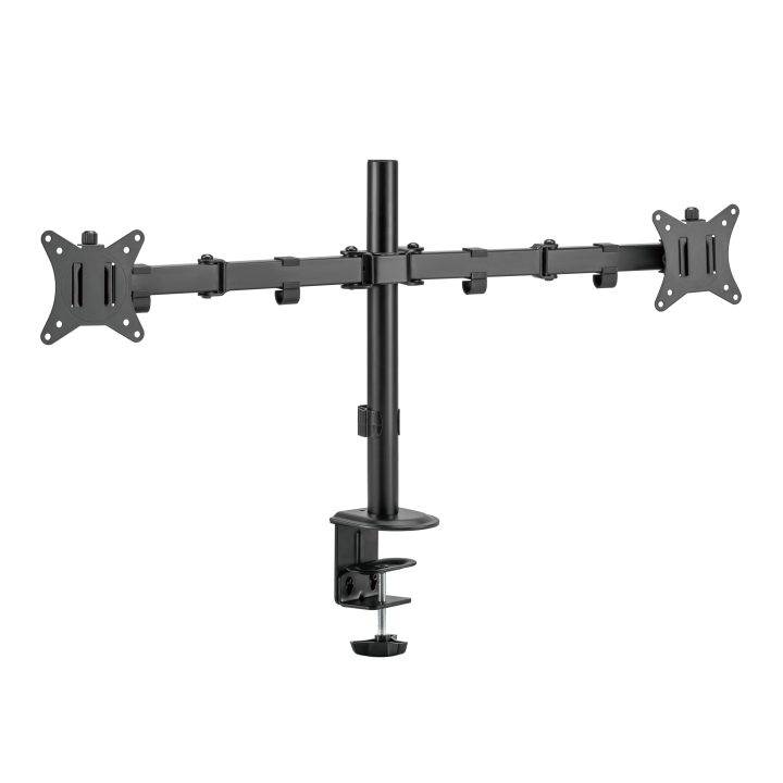iggual SPM02 Soporte pinza 2 monitores 17"-32"